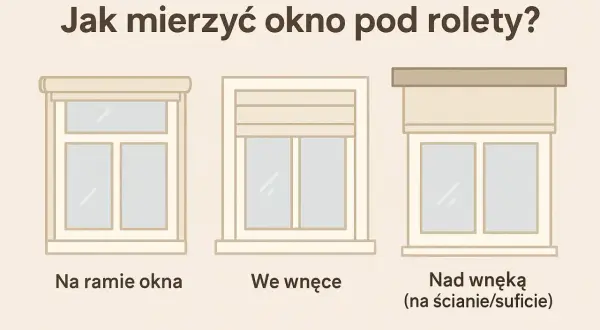 Rolety idealnie dopasowane: Jak zmierzyć okno bez błędów?