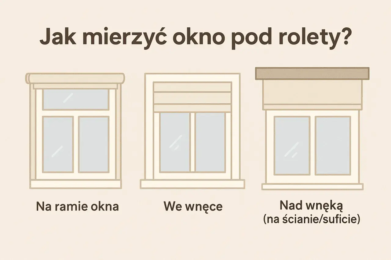 Rolety idealnie dopasowane: Jak zmierzyć okno bez błędów?