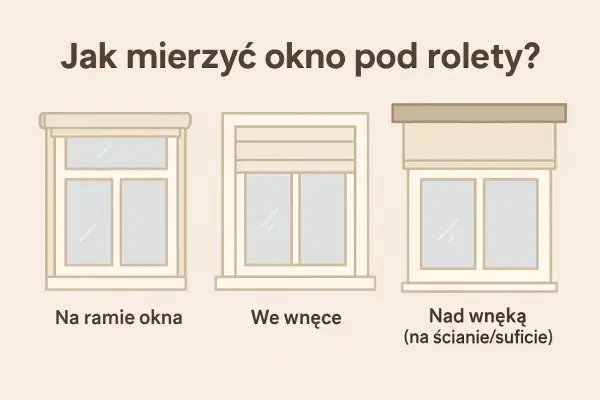 Rolety idealnie dopasowane: Jak zmierzyć okno bez błędów?